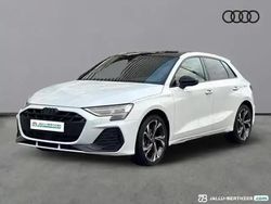 Blanc glacier métallisé Occasion 2025 Audi A3 S-Line Berline | 36 490 € (Prix assez cher)