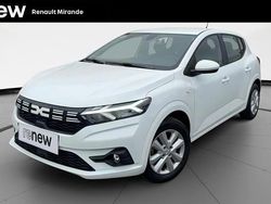 Blanc Utilisé 2023 Dacia Sandero Expression Citadine | 12 990 € (Bon prix)