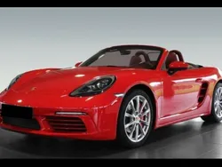 Rouge Utilisé 2018 Porsche 718 Boxster Cabriolet | 66 900 € (Prix juste)