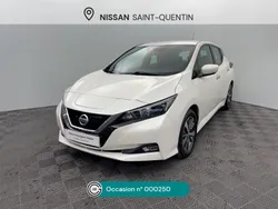 Blanc Utilisé 2021 Nissan Leaf Acenta Citadine | 16 990 € (Prix assez cher)