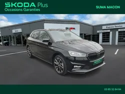 Noir Utilisé 2024 Skoda Fabia Berline | 22 990 € (Prix juste)