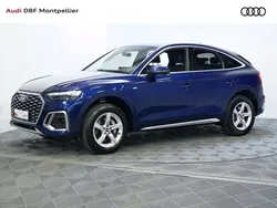 Bleu navarre métallisé Utilisé 2024 Audi Q5 Sportback S-Line SUV | 57 890 € (Prix juste)