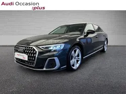 Noir mythe métallisé Utilisé 2022 Audi A8 Premium Berline | 74 990 € (Prix cher)