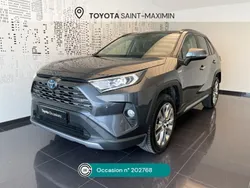 Gris Utilisé 2021 Toyota RAV4 Hybrid Lounge SUV | 31 990 € (Prix juste)