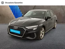 Noir Utilisé 2024 Audi A3 Sportback S-Line Berline | 38 390 € (Prix cher)