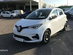 Blanc glacier Utilisé 2021 Renault Zoe Life Citadine | 11 999 € (Bon prix)
