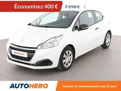 Blanc Utilisé 2016 Peugeot 208 Access Citadine | 6 790 € (Bon prix)