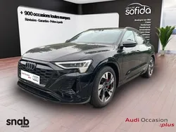 Noir mythe métallisé Utilisé 2024 Audi Q8 Sportback e-tron S-Line SUV | 64 900 € (Prix juste)