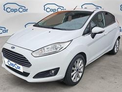 Blanc Utilisé 2016 Ford Fiesta Titanium Citadine | 7 990 € (Prix juste)