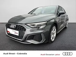 Gris daytona nacré Utilisé 2023 Audi A3 S-Line | 32 490 € (Prix assez cher)