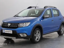 Bleu Utilisé 2020 Dacia Sandero Stepway Citadine | 10 299 € (Prix juste)