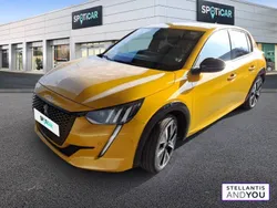 Jaune Utilisé 2021 Peugeot e-208 GT Citadine | 14 990 € (Prix juste)