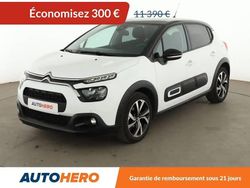 Blanc Utilisé 2021 Citroën C3 PureTech Citadine | 11 090 € (Prix juste)