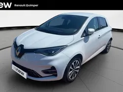 Blanc Utilisé 2020 Renault Zoe Intens Citadine | 11 770 € (Prix juste)