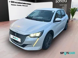 Blanc Utilisé 2021 Peugeot e-208 Style Citadine | 13 490 € (Bon prix)