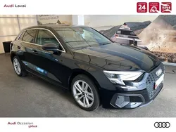 Noir mythe métallisé Utilisé 2024 Audi A3 Sportback e-tron Business Berline | 34 890 € (Prix juste)