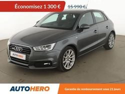 Gris Utilisé 2016 Audi A1 Sportback S-Line Citadine | 14 690 € (Prix juste)