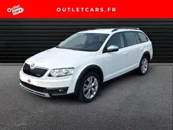 Blanc cristal Utilisé 2016 Skoda Octavia Break | 18 900 €