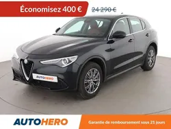 Noir Utilisé 2018 Alfa Romeo Stelvio Super SUV | 23 890 € (Prix juste)