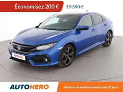 Bleu Utilisé 2017 Honda Civic Exclusive Berline | 19 190 € (Prix juste)