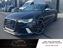 Noir Utilisé 2013 Audi RS6 Break | 39 990 € (Prix assez cher)