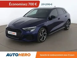 Bleu Utilisé 2021 Audi A3 Sportback S-Line Berline | 28 590 € (Prix juste)