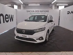 Blanc Utilisé 2021 Dacia Sandero Essentiel Citadine | 11 990 € (Bon prix)