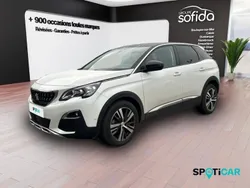Blanc Utilisé 2018 Peugeot 3008 Allure SUV | 14 290 € (Prix juste)
