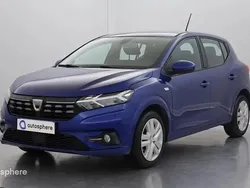 Bleu Utilisé 2021 Dacia Sandero Comfort Citadine | 12 199 € (Bon prix)