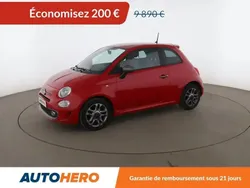 Rouge Utilisé 2017 Fiat 500 S Citadine | 9 390 € (Prix juste)
