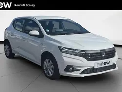 Blanc Utilisé 2022 Dacia Sandero Comfort Citadine | 13 200 € (Prix juste)