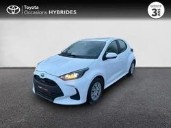 Blanc lunaire (n) Occasion 2022 Toyota Yaris Hybrid Berline | 19 490 € (Prix juste)