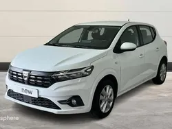 Blanc Utilisé 2022 Dacia Sandero Comfort Citadine | 11 799 € (Prix juste)