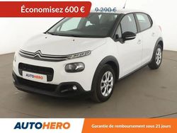 Blanc Utilisé 2017 Citroën C3 Feel Citadine | 8 490 € (Prix juste)