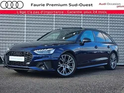 Bleu navarre métallisé Utilisé 2024 Audi A4 Competition Break | 43 390 € (Super prix)