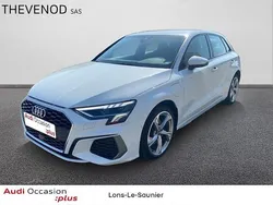 Blanc glacier métallisé Utilisé 2021 Audi A3 Sportback e-tron S-Line Berline | 28 900 € (Prix juste)