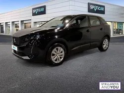 Noir Utilisé 2022 Peugeot 3008 Active | 23 990 € (Prix juste)