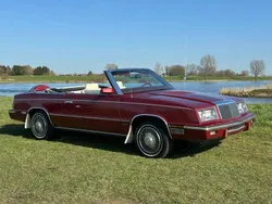 Rouge Utilisé 1985 Chrysler Le Baron Cabriolet | 4 800 €