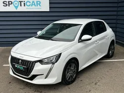 Blanc Utilisé 2021 Peugeot 208 Style Citadine | 10 290 € (Bon prix)
