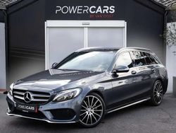 Gris Utilisé 2015 Mercedes C180 AMG line Break | 15 950 € (Super prix)