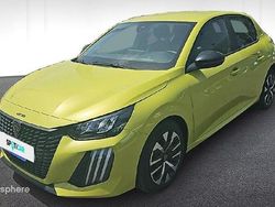Jaune Utilisé 2024 Peugeot 208 Active Citadine | 18 277 € (Prix juste)