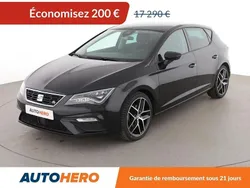 Noir Utilisé 2018 Seat Leon FR Berline | 17 090 € (Prix juste)