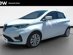 Blanc Utilisé 2021 Renault Zoe Zen Citadine | 14 990 € (Prix assez cher)