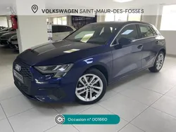 Bleu Utilisé 2020 Audi A3 Sportback Design Berline | 20 900 € (Super prix)