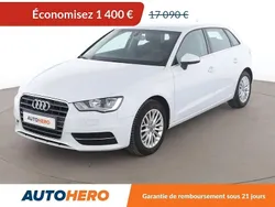 Blanc Utilisé 2015 Audi A3 Sportback Berline | 15 690 € (Prix juste)