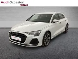 Blanc glacier métallisé Utilisé 2025 Audi A3 S-Line | 38 390 € (Prix assez cher)