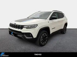 Blanc Utilisé 2023 Jeep Compass Trailhawk SUV | 28 990 € (Prix juste)
