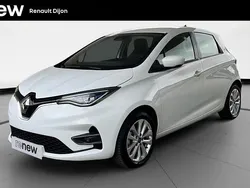 Blanc Utilisé 2020 Renault Zoe Zen Citadine | 12 280 € (Prix assez cher)