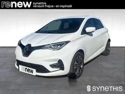 Blanc Utilisé 2021 Renault Zoe Intens Citadine | 15 490 € (Prix assez cher)