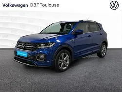 Bleu Utilisé 2022 VW T-Cross R-line SUV | 21 789 € (Prix juste)